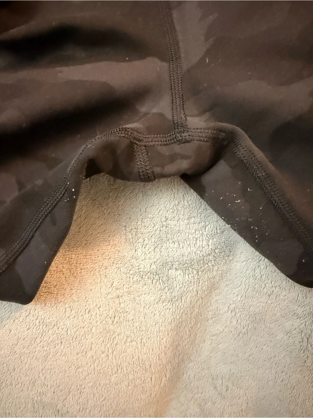 lululemon athletica Girls' Black & Gray Camo Leggings